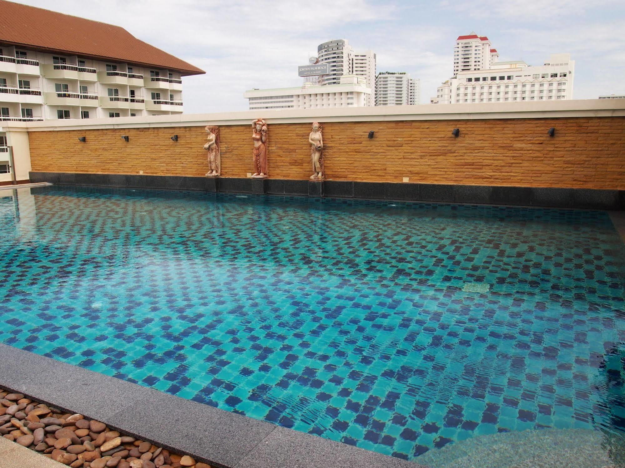 The Paradise Residence Condominum Jomtien Beach Exterior foto
