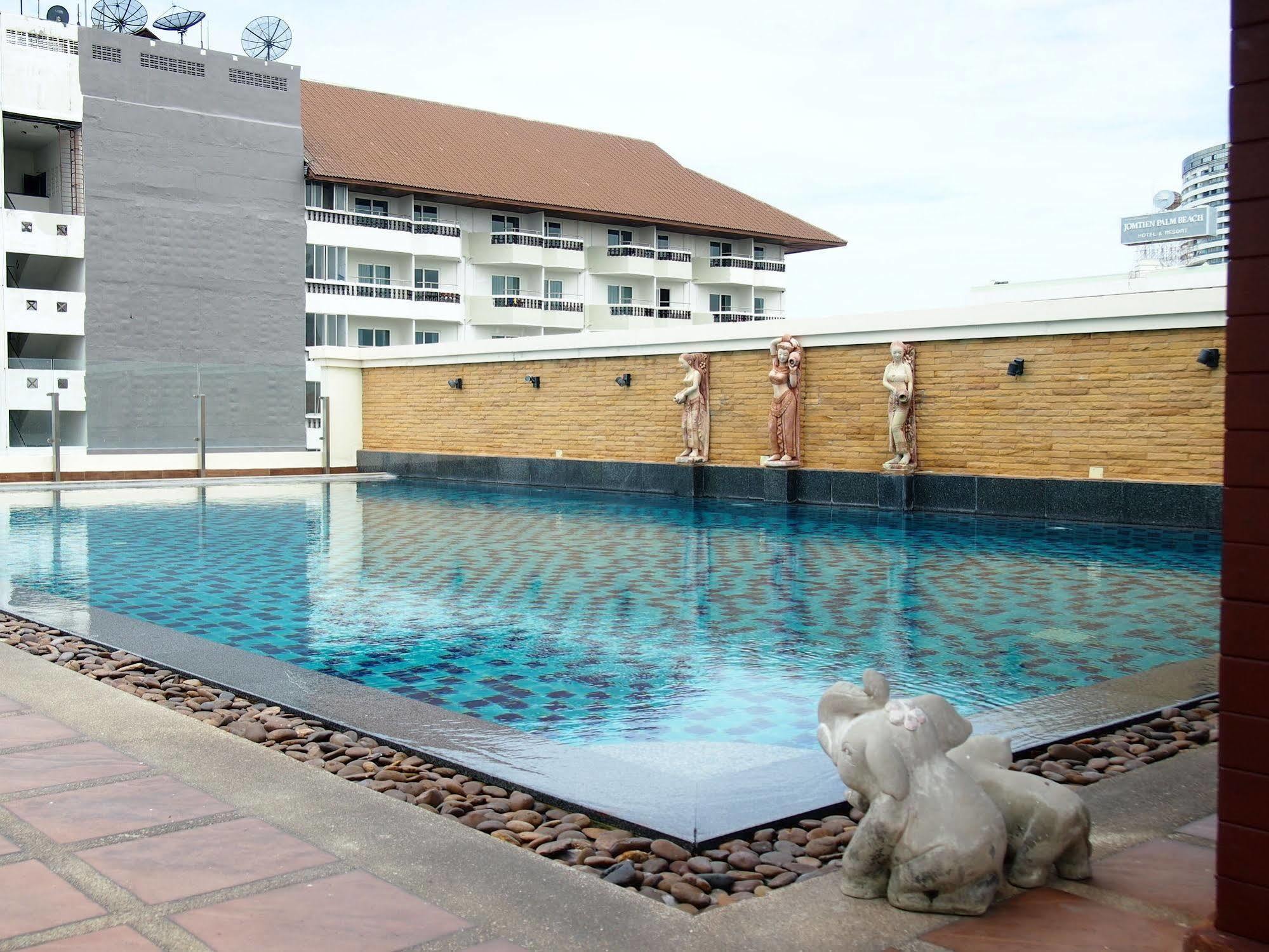 The Paradise Residence Condominum Jomtien Beach Exterior foto